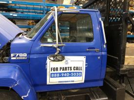 1987-1999 Ford F700 Blue Left/Driver Door - For Parts