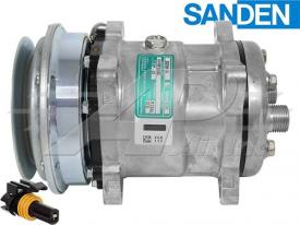 Air Conditioner Compressor Oe Sanden Compressor SD508 - 122mm, 1 Groove Clutch 12V | 509408