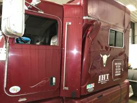 Peterbilt 386 Red Left/Driver Cab to Sleeper Side Fairing/Cab Extender - Used