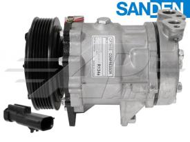 Air Conditioner Compressor Original Sanden Compressor SD7H15 - 127mm, 6 Groove Clutch 12V | 509657
