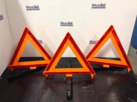 Safety/Warning: Warning Triangle Reflector Kit -- $7 Each - Used