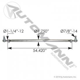 Meritor FL941 Tie Rod - New | P/N 463DS9818