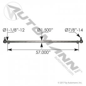 Meritor FF941 Tie Rod - New | P/N 463DS9840