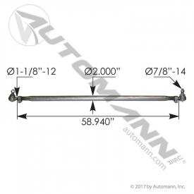 Meritor FF941 Tie Rod - New | P/N 463DS9853