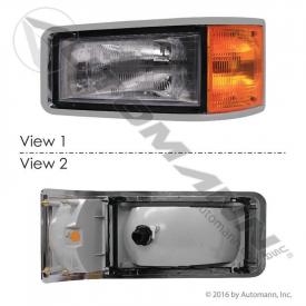 1990-2006 Mack CH600 Left/Driver Headlamp - New Replacement | P/N 56462024