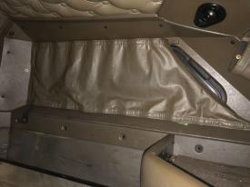 Kenworth T600 Tan Left/Driver Sleeper Window Interior Curtain - Used