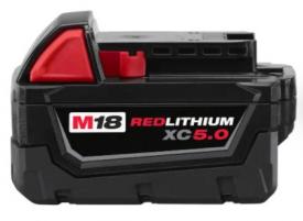 Milwaukee Tools: M18 Redlithium XC5.0 Extended Capacity Battery Pack