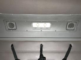 Freightliner C120 Century Cab Interior Part Upper Trim Panel W/ 2 Speaker Covers & Light
