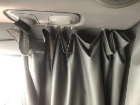 Peterbilt 387 Grey Windshield Privacy Interior Curtain - Used