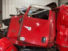 2006-2015 Peterbilt 386 Red Left/Driver Door - For Parts