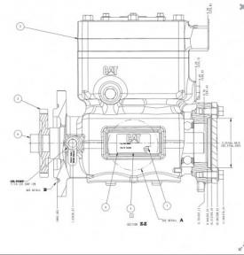 Midland EL365007 Engine Air Compressor - Rebuilt