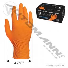 Safety/Warning: Nitrile Gloves 100ct Orange 8mil Medium - New | 571G1003M