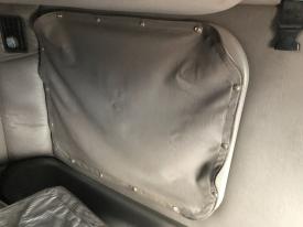 Peterbilt 387 Grey Right/Passenger Sleeper Window Interior Curtain - Used