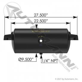 9.5(in) Diameter Air Tank - New | Length: 22.5(in) | P/N 1722001LH01