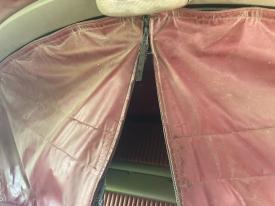 Kenworth T600 Red Sleeper Interior Curtain - Used