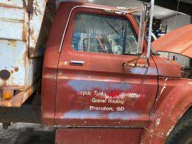 1973-1979 Ford F600 Red Right/Passenger Door - Used
