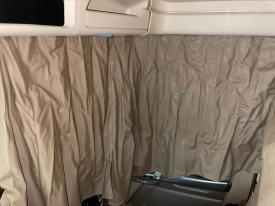 Kenworth T680 Tan Right/Passenger Windshield Privacy Interior Curtain - Used