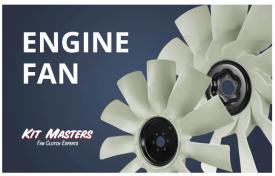 International DT466E Engine Fan Blade - New | P/N 47354113421