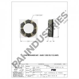 Mack CRD93 Differential Part - New Replacement | P/N BNU7210