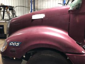 2001-2015 Freightliner COLUMBIA 120 Maroon Hood - Used