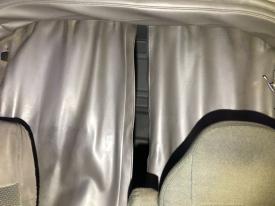 Peterbilt 386 Grey Sleeper Interior Curtain - Used