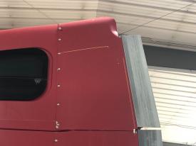 Freightliner C120 Century Red Left/Driver Upper Side Fairing/Cab Extender - Used