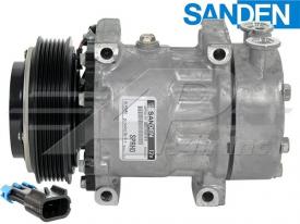 Air Conditioner Compressor Oe Sanden Compressor - 125mm, 6 Groove Shd Clutch | 596418