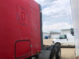 Freightliner COLUMBIA 120 Red Left/Driver Upper And Lower Side Fairing/Cab Extender - Used