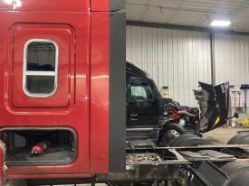2008-2025 Freightliner CASCADIA Red Left/Driver Lower Side Fairing/Cab Extender - Used