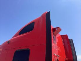 Peterbilt 587 Red Left/Driver Upper Side Fairing/Cab Extender - Used