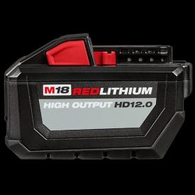 Milwaukee Tools: M18 Redlithium High Output HD12.0 Battery Pack