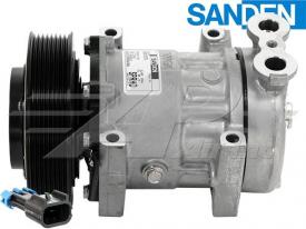 Air Conditioner Compressor Oe Sanden Compressor - 140mm, 8 Groove Shd Clutch | 598142HD