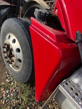 1996-2015 Freightliner COLUMBIA 120 Red Left/Driver Extension Fender - Used