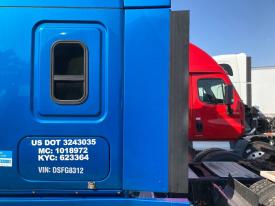 2012-2025 Freightliner CASCADIA Blue Left/Driver Lower Side Fairing/Cab Extender - Used
