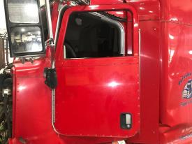 2006-2015 Peterbilt 386 Red Left/Driver Door - Used