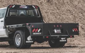 New Bedrock Truck Beds Steel Diamond Plate Truck Flatbed | Length: 8' 6