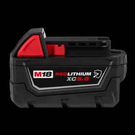 Milwaukee Tools: M18 Redlithium XC5.0 Resistant Battery