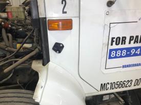 International 4700 White Left/Driver Cab Cowl - Used