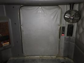 Kenworth T600 Grey Right/Passenger Sleeper Window Interior Curtain - Used
