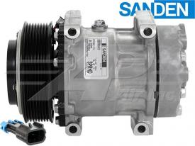 Air Conditioner Compressor Oe Sanden Compressor - 130mm, 8 Groove Shd Clutch | 598516HD