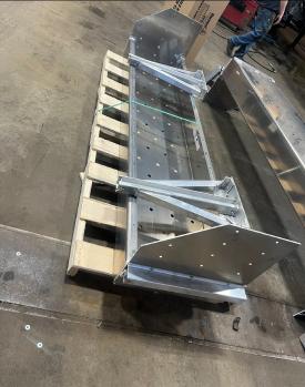 Aluminum Dunnage Racks for Flatbed Trailers 102L x 24W x 24H 1000lb capacity.