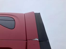 2008-2025 Freightliner CASCADIA Red Left/Driver Upper Side Fairing/Cab Extender - Used