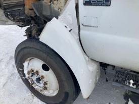 2000-2015 Ford F650 White Left/Driver Extension Fender - Used