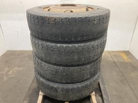 Budd 19.5 Tire and Rim, 225/70R19.5 Double Coin - Used