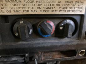 International S2500 Heater A/C Temperature Controls - Used