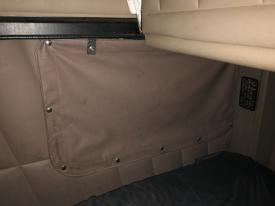 Peterbilt 389 Tan Right/Passenger Sleeper Window Interior Curtain - Used