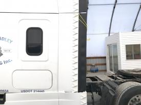 2012-2025 Freightliner CASCADIA White Left/Driver Lower Side Fairing/Cab Extender - Used