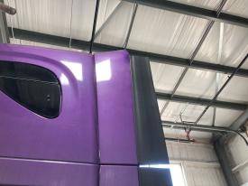 2008-2025 Freightliner CASCADIA Purple Left/Driver Upper Side Fairing/Cab Extender - Used