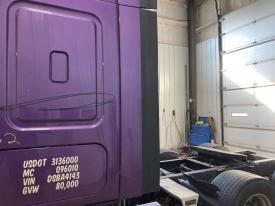 2008-2025 Freightliner CASCADIA Purple Left/Driver Lower Side Fairing/Cab Extender - Used