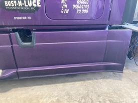 2010-2025 Freightliner CASCADIA Purple Left/Driver Center Skirt - Used